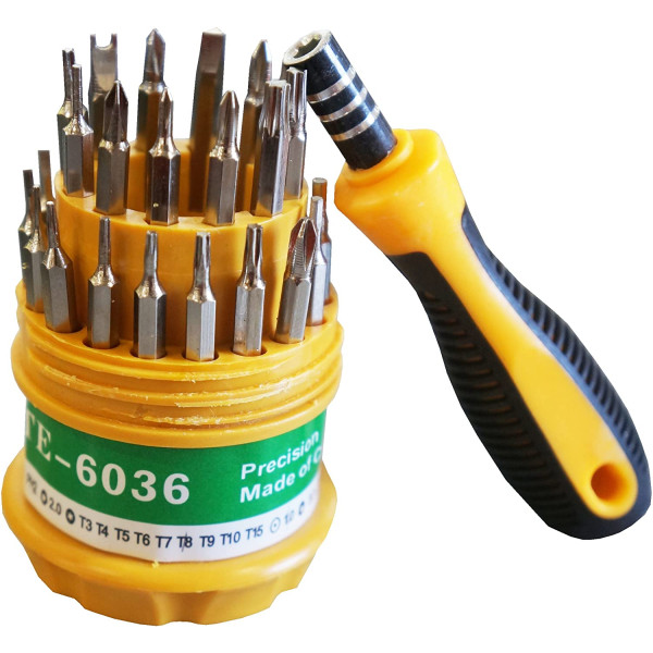 Tool Kit TE-6036 / set de 30 piezas / para reparación de celular