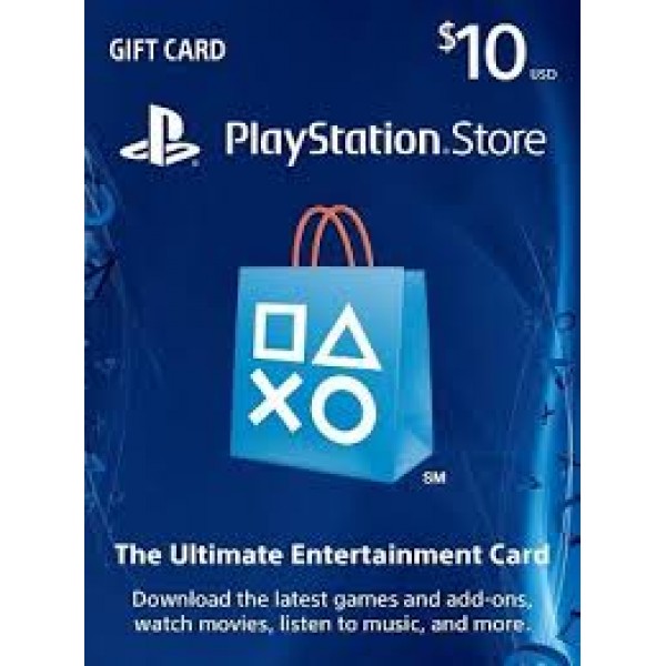 PSN Playstation Network Card $10.00