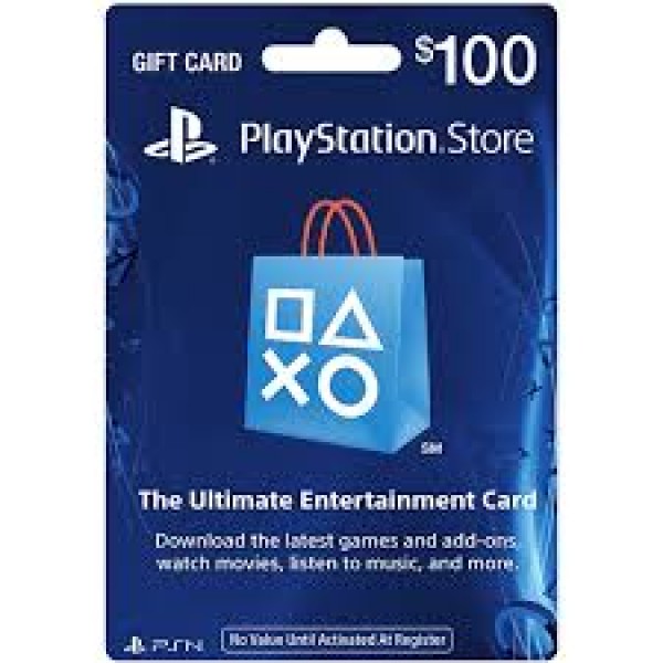 PSN Playstation Network Card $100.00