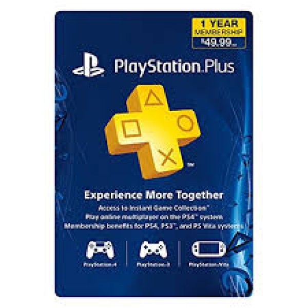 PSN Playstation Plus 1 año de suscripcion