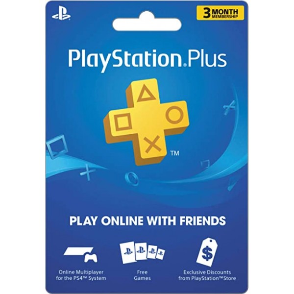 PSN Playstation Plus 3 meses de suscripcion