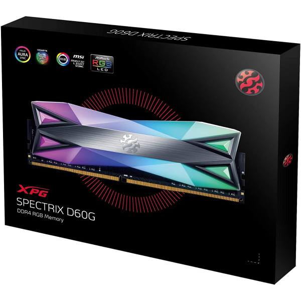 Memoria A-Data XPG Spectrix D60G 16GB (2x8GB) DDR4-3600Mhz PC4-28800 RGB