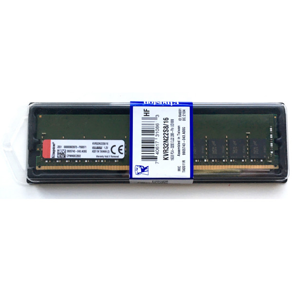 Memoria Kingston 16GB DDR4-3200Mhz CL22