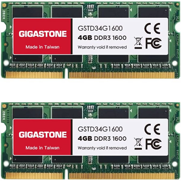 Memoria Gigastone 2 x 4GB DDR3-1600 Note...