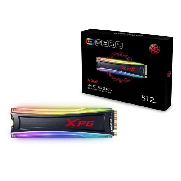 XPG Spectrix S40G 512GB RGB M.2 2280/ PC...