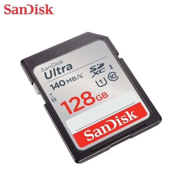Memory Card Ultra SDXC UHS-I Sandisk 128gb 140 MB/s