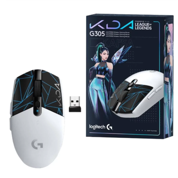 Mouse Optico Logitech G305 KDA Wireless Gaming USB