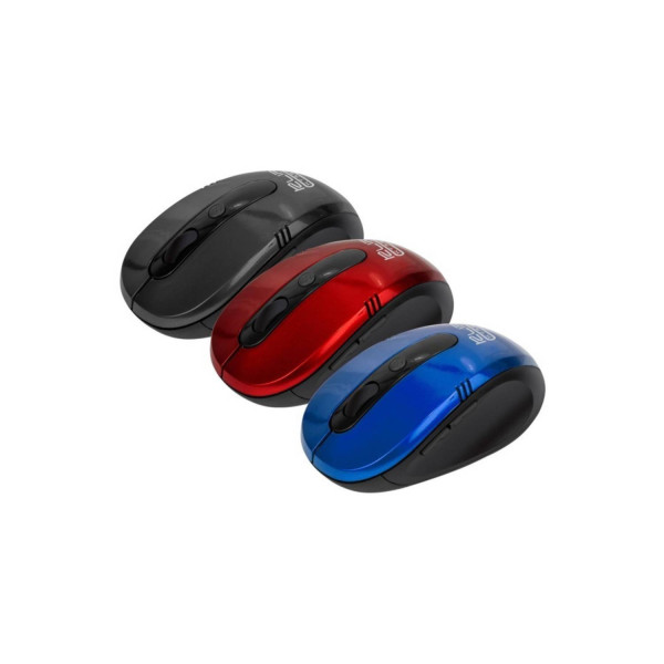 Mouse Optico Klip X KMO-330 USB Nano Wireless Black/ Blue/ Red/ Silver