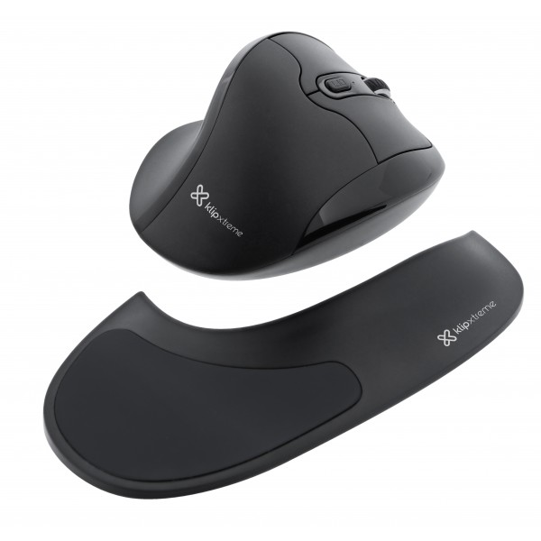 Mouse inalambrico KlipX KMW-750 Flexor e...