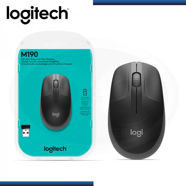 Mouse Logitech Inalambrico M190