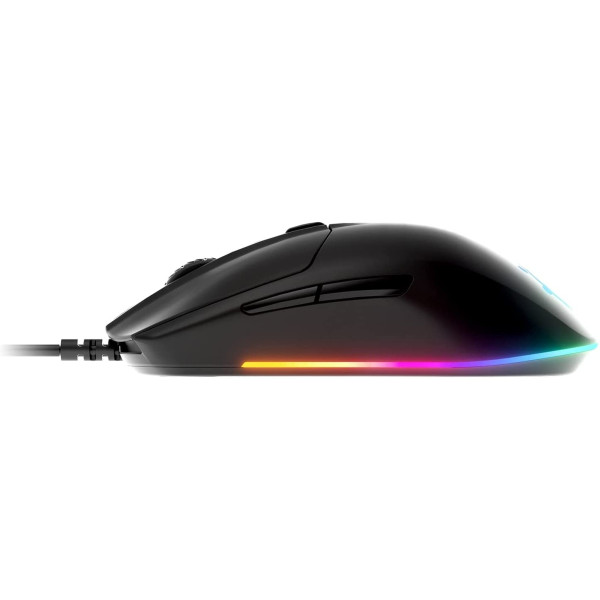 Mouse Gaming SteelSeries Rival 3 RGB / 8500 dpi optical sensor / 6 boton programable/ Luz RGB Prismatico