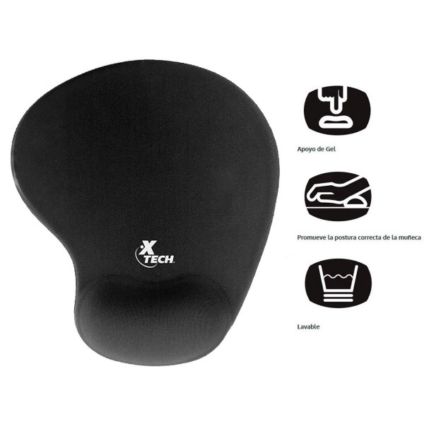 Mouse pad XTA526 con soporte gel