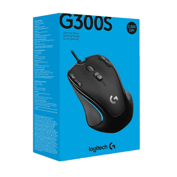 Mouse Optico Logitech G300S Gaming USB