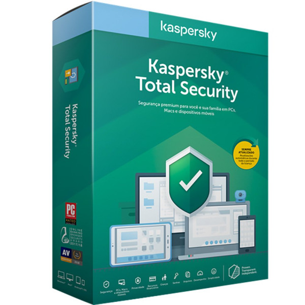 Kaspersky Total Security 1 PC Tarjeta