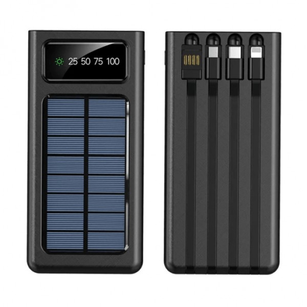 Power Bank Solar 20000Mah 4 en 1 / KM-E5...