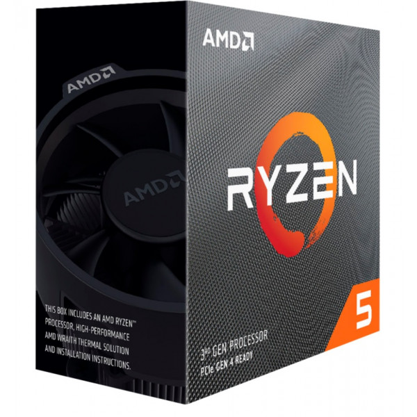 Procesador AMD Ryzen 5 3600 3.6Ghz AM4/ 6 Nucloes/ 6MB Cache/ 95W/ Fan