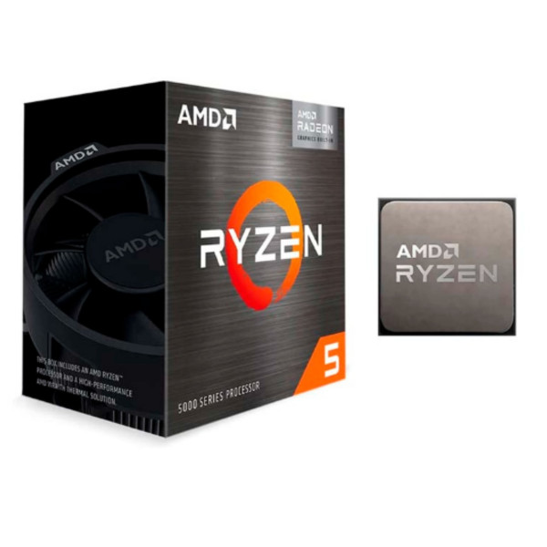 Procesador AMD Ryzen 5 5600G 3.9Ghz AM4/ 6 Nucleos/ 3MB L2 Cache/ 65W/ Fan