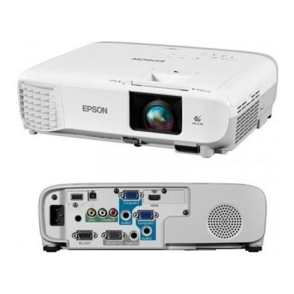Proyector Epson S39  Proyector 3LCD - 3600 ANSI Lumens SVGA 800X600  4:3