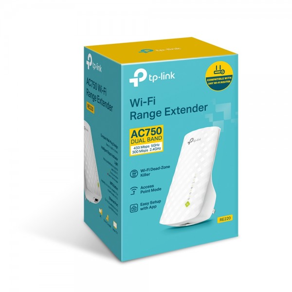 Range Extender TP-Link RE220 AC750 Wirel...