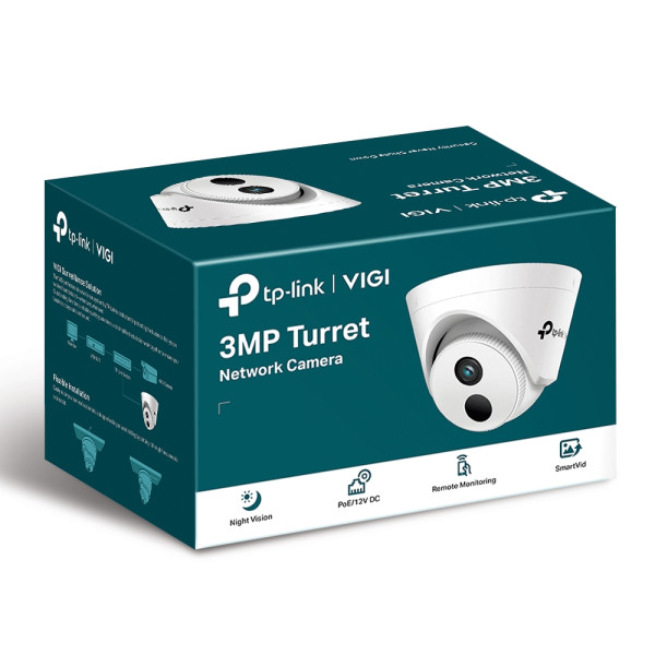 Camara de Vigilancia IP TP-Link VIGI C400HP-4 3mp / Domo 4mm 30m visión nocturna