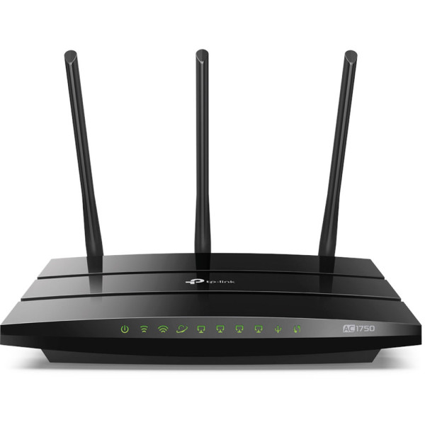 Router Inalambrico TP-Link Archer A7 AC1750 Wireless Dual Band 1300 Mbps + 450 Mbps Gigabit Router IPv6