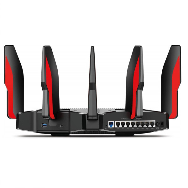 Router gaming Tp-Link triple banda AX6600 GX90 4.8Gbpz / 5Ghz: 4804 Mbps + 1201 Mbps / 2.4Ghz: 574 Mbps