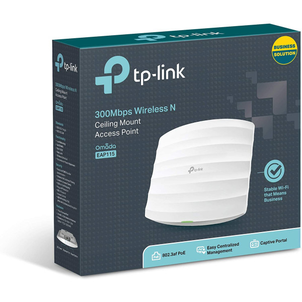 Access Point TP-Link EAP115 300Mbps Wire...
