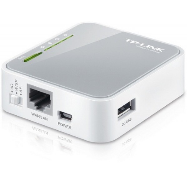 Router Inalambrico TP-Link TL-WR700N 802.11N 150Mbps Mini Pocket 2T2R 2.4Ghz