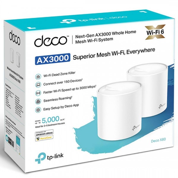 TP-Link Deco AX3000 X60 2pk  / Sistema i...