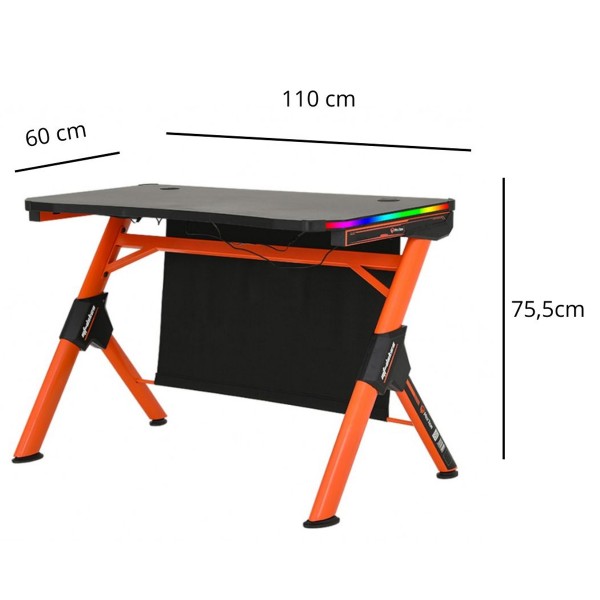 Mesa Gaming Meetion MT-DSK20 /RBG /1100*...