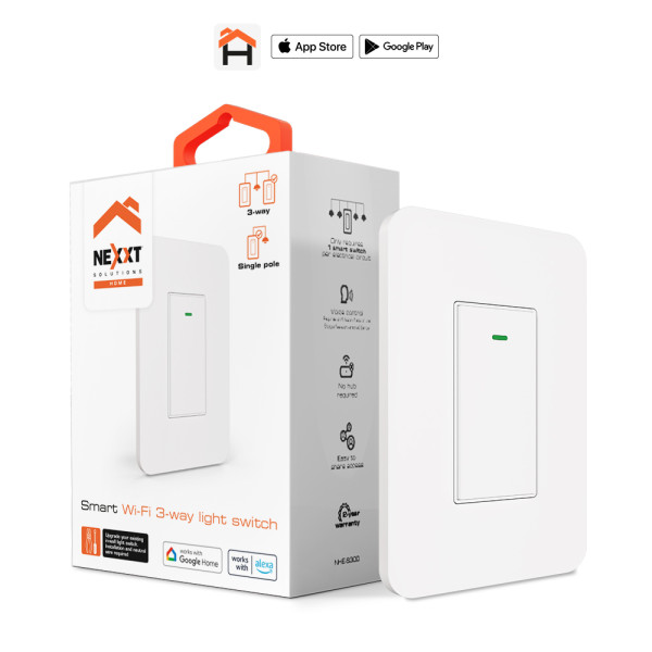 Nexxt Home Smart Switch 3 way NHE-S300