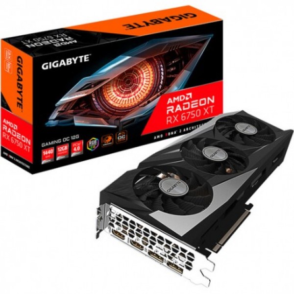 Video Gigabyte Radeon RX 6750 XT Gaming ...