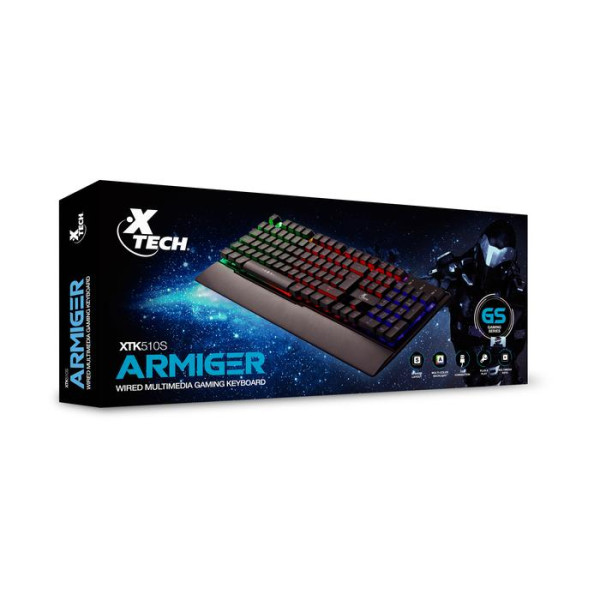 Teclado gaming Armiger Xtech XTK510S