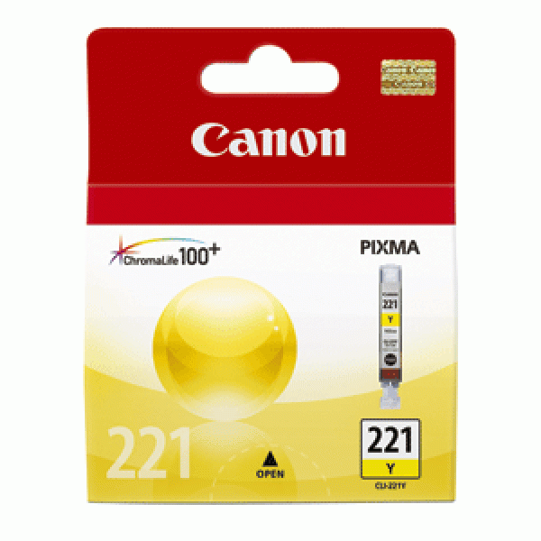 Cartucho de Tinta Canon CLI-221 Yellow