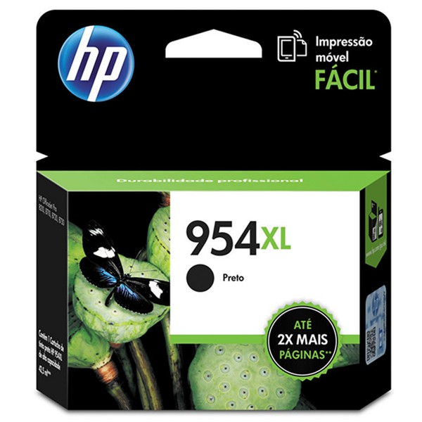 Cartucho de Tinta HP 954XL Negro 2000 pag