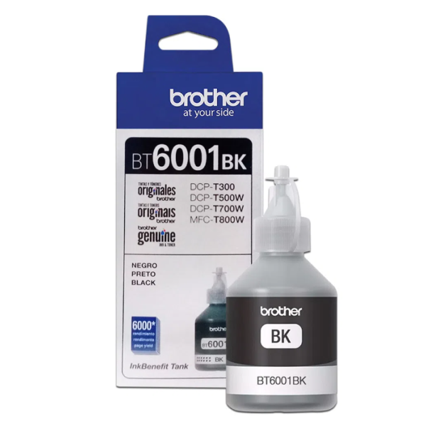 Botella de Tinta Brother BT-6001BK Black