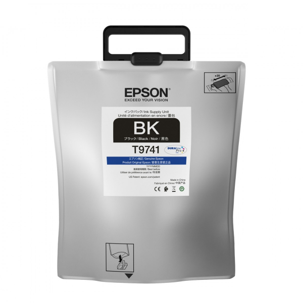 Bolsa de tinta Epson T974120-AL Negro pa...