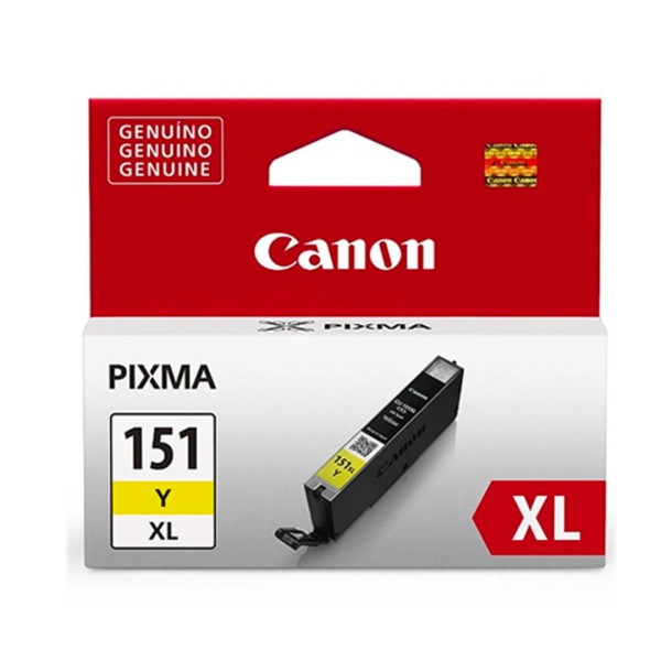 Cartucho de Tinta Canon CLI-151XL Yellow