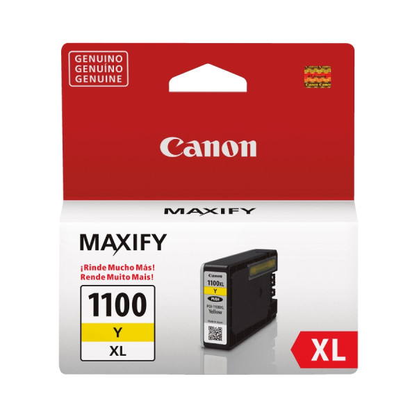 Cartucho de tinta Canon PGI-1100 XL Yell...