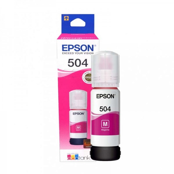 Botella de Tinta Epson 504 Magenta para ...