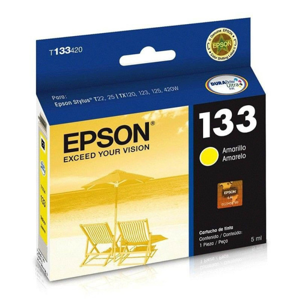 Cartucho de Tinta Epson T133420 Yellow
