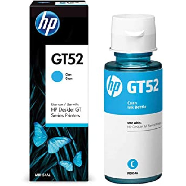 Botella de Tinta HP GT52 Cyan