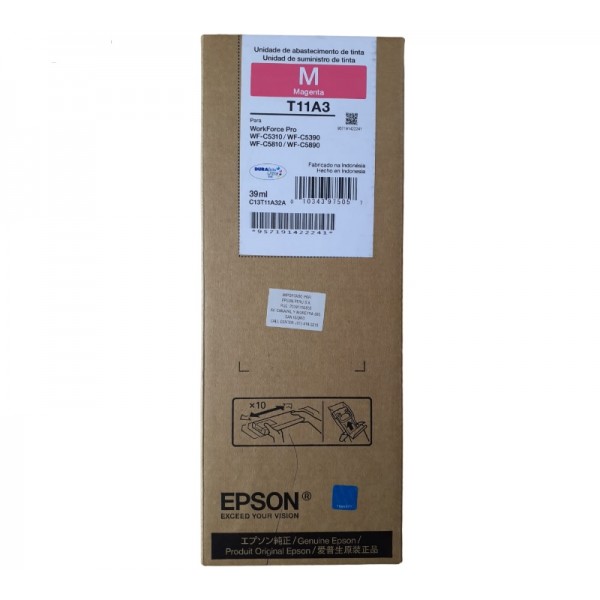 Bolsa de tinta Epson T11A320-AL Magenta para WF C5810/90 39ml