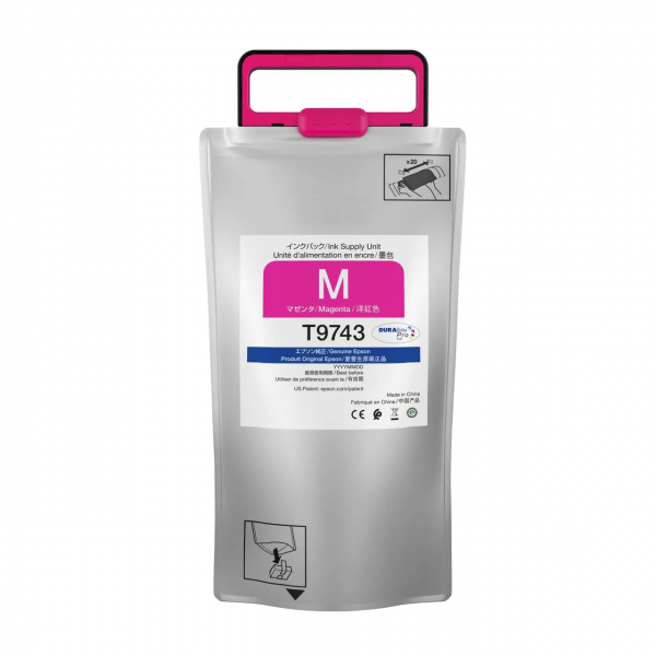 Bolsa de tinta Epson T974320-AL Magenta para WF-C869R