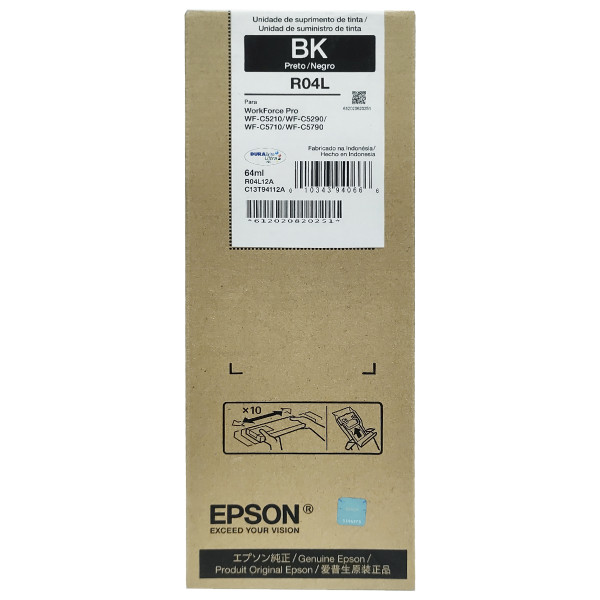 Tinta Epson T941120-AL negro 64ml