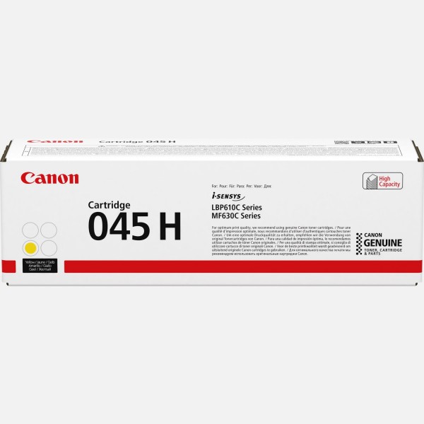 Toner Canon 045H Yellow