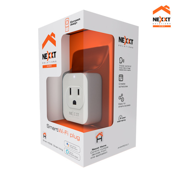 Nexxt Smart Wi-Fi plug Toma corriente In...