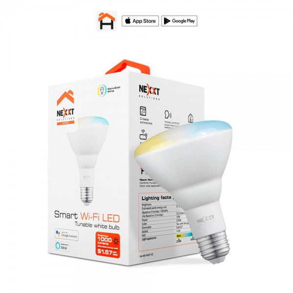 Bombilla LED inteligente Nexxt Wi-Fi 110...