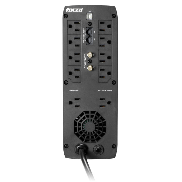 UPS Forza XG-1201LCD 1200VA 720W / pantalla LCD / 2 puertos USB 2.1A