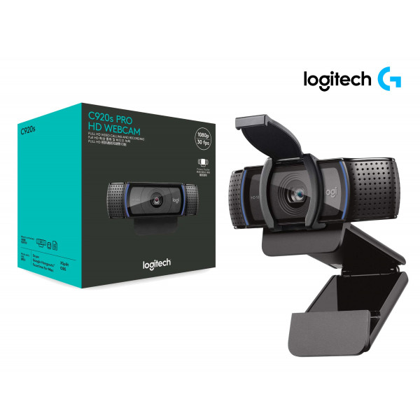 Webcam Logitech C920s Full HD 1080p